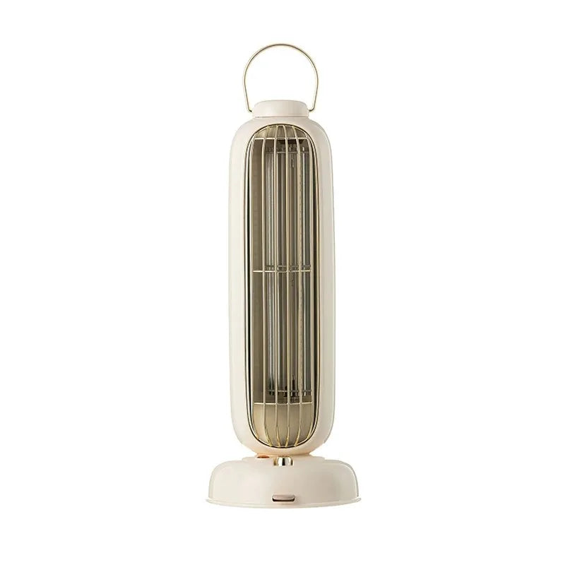 Portable USB-C Rechargeable Mini Tower Desk Fan 3600mAh Battery Cooling for Office Home Travel Camping Peaceful Pleasures Health and Wellness