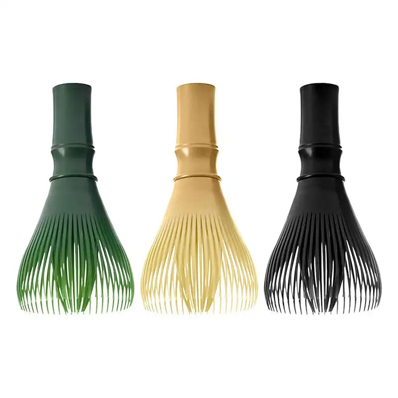 Matcha Green Tea Brushes Traditional Matcha Whisk Reusable Resin Matcha Whisk Chasen Dishwasher Safe Matcha Stirrer Peaceful Pleasures Health and Wellness