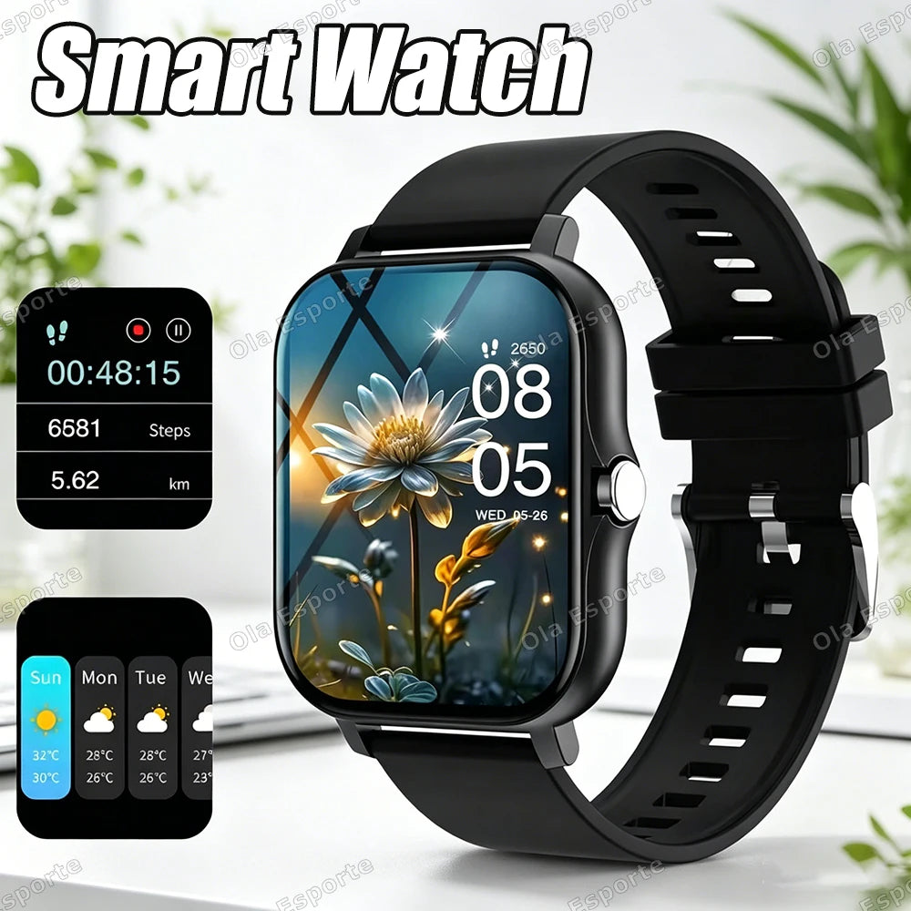Multifunctional Smart Watch – Bluetooth, Fitness & Sleep Tracker