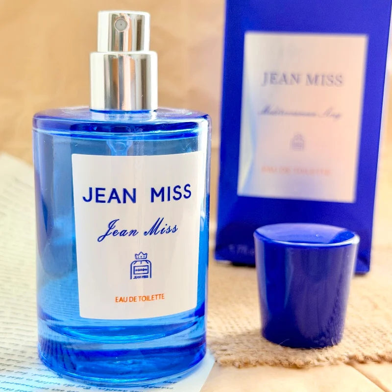 Blue Mediterranean Eau De Toilette 50ml Women Men Peach Fig Lemon Fragrance Long Lasting Fresh Ocean Scent Dating Spray Perfume Peaceful Pleasures Health and Wellness