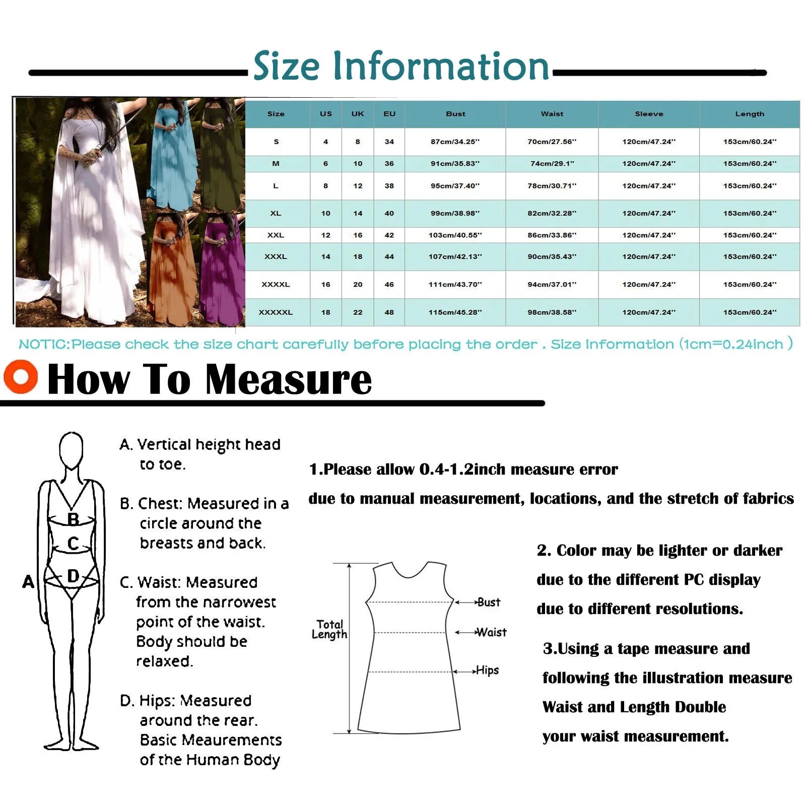 Women Halloween Dress Retro Cosplay Vintage Party Club Elegante Solid Off Shoulder Dress Maxi Funny Halloween Elf Dress Peaceful Pleasures Health and Wellness