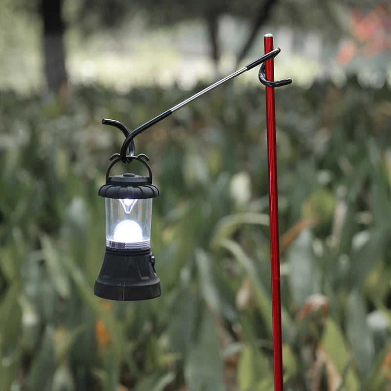 Portable Camping Lantern Hook – Multifunctional Light Hanger Camping Lantern Hook Peaceful Pleasures Health and Wellness