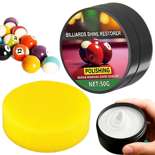 Billiard Cue & Ball Wax 100g – Polish, Clean & Protect Billiard Cue Wax Peaceful Pleasures Health and Wellness