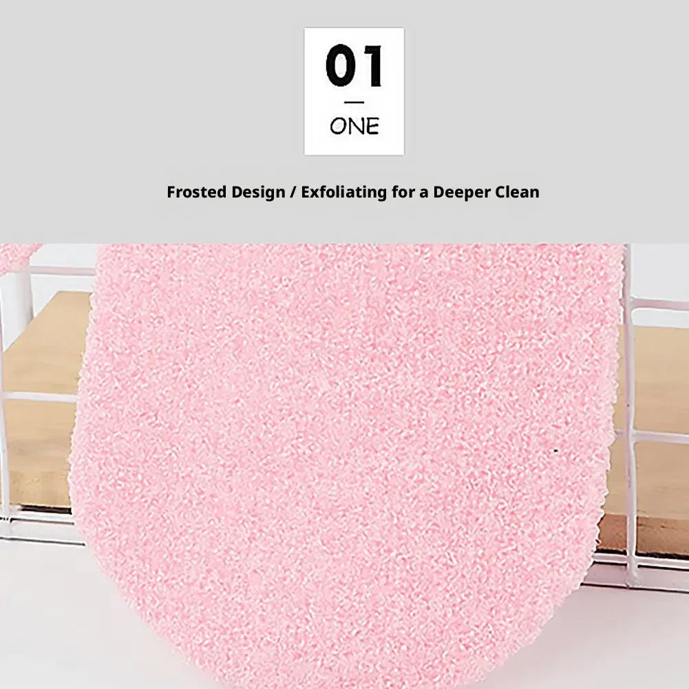 Exfoliating Bath Gloves,Deep Scrubbing Dead Skin Shower Gloves for Beauty Spa Massage Skin Shower Body Scrubber for Men,Women Peaceful Pleasures Health and Wellness