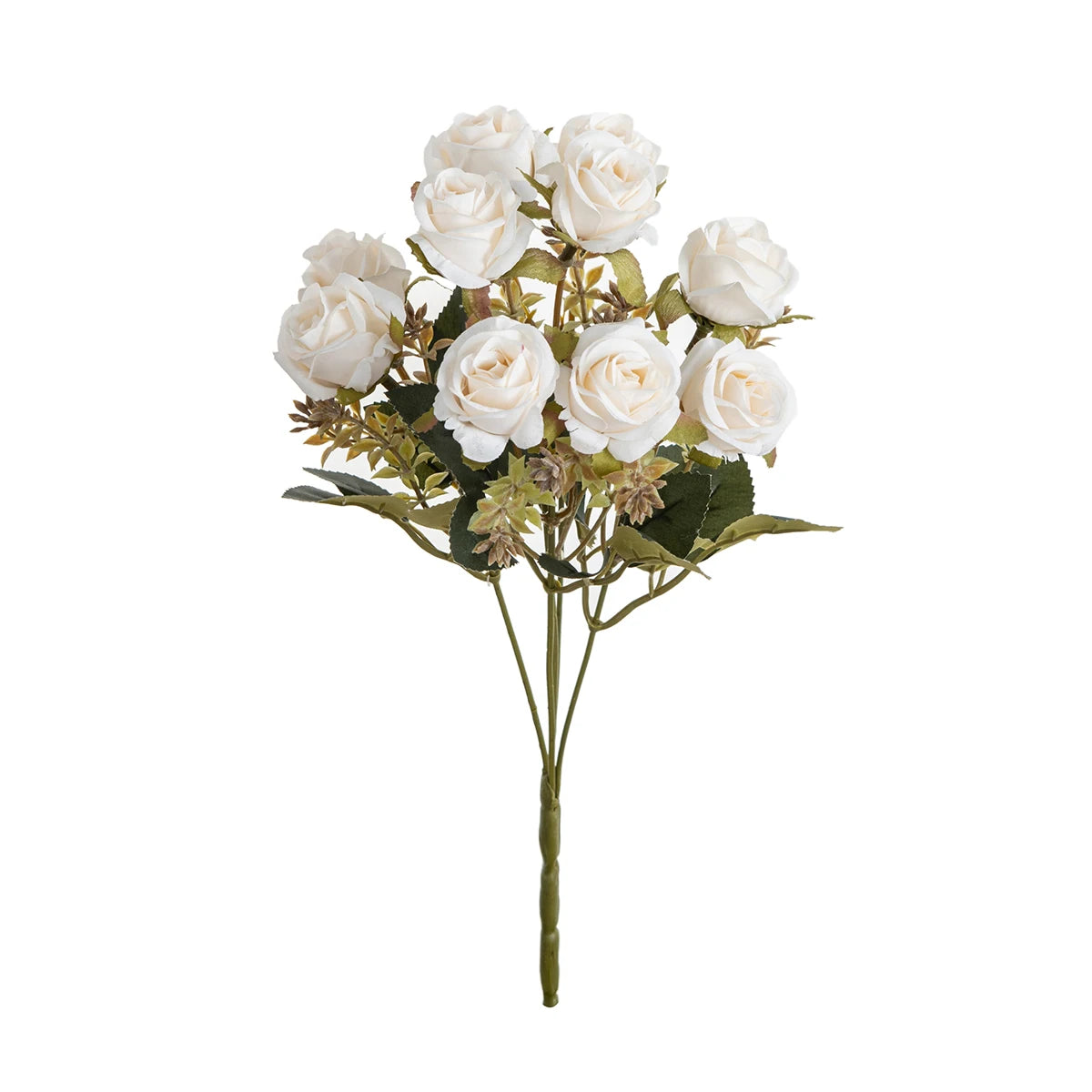 Artificial Silk Rose Carnation Bouquet | Wedding & Home Decor