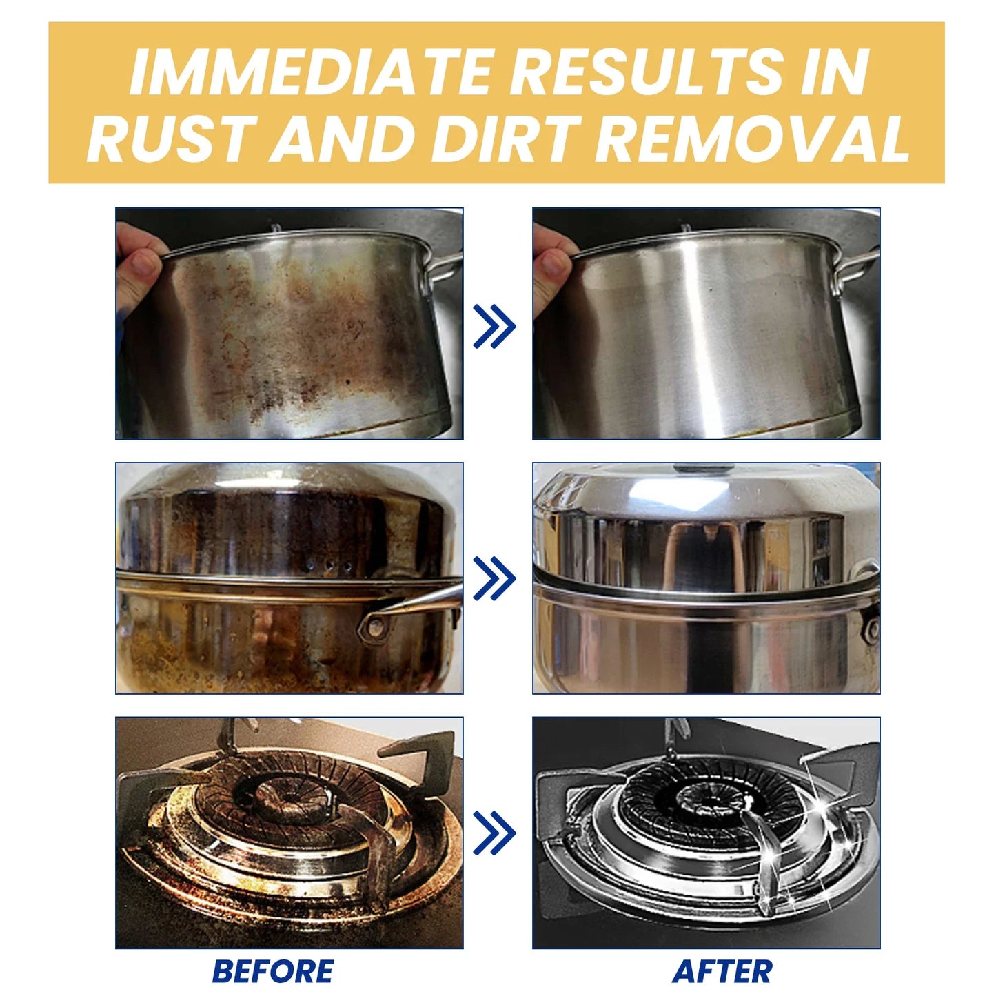 Stainless Steel Cleaning Paste – Rust Remover & Metal Polish