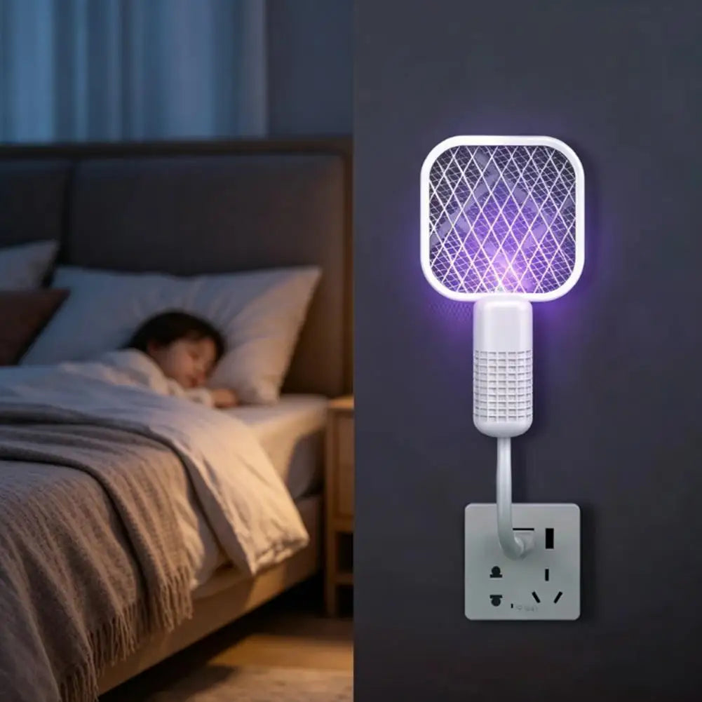 2-in-1 USB Mosquito Killer Lamp & Electric Fly Swatter UV Trap