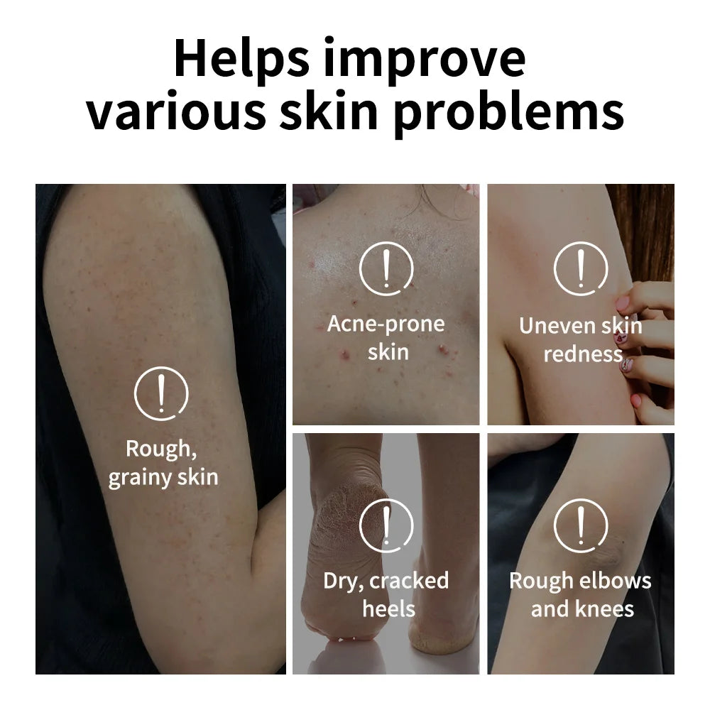 Body Effective Exfoliation Stick Glycolic Acid Exfoliating Deep Exfoliation Nourishing Moisture Deep Hydration Skincare Peaceful Pleasures Health and Wellness