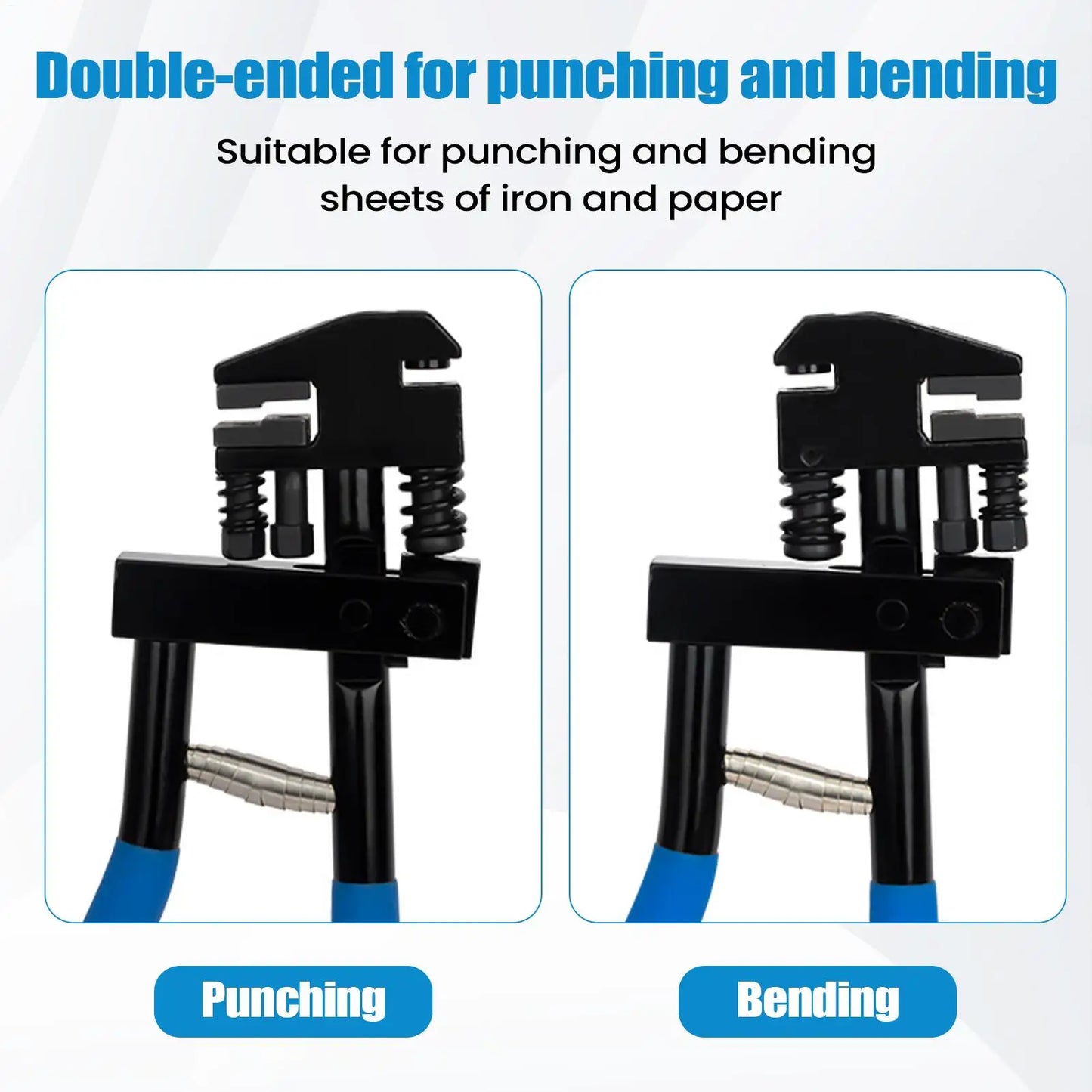 5mm Metal Punch Pliers – 2-in-1 Edge Bending & Hole Punch Tool