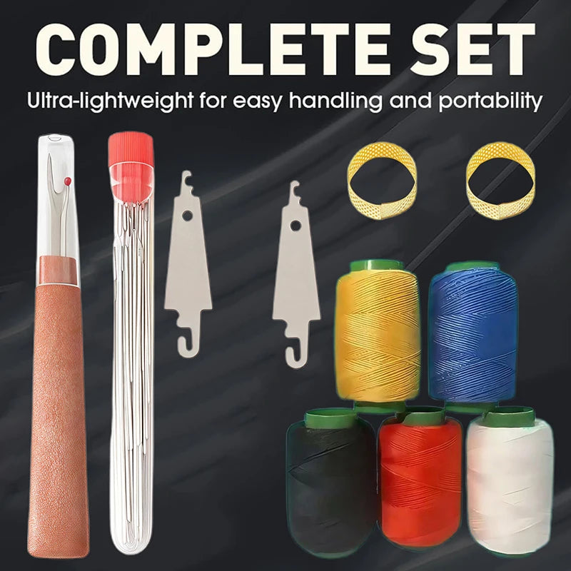 Big Eye Stainless Steel Hand Sewing Needles Kit | 31–36 Pc Set