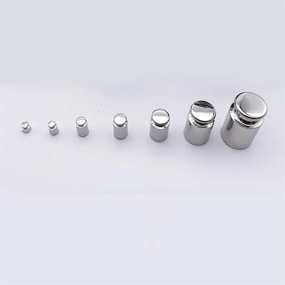 Chrome Calibration Weight Set 1g–50g | Precision Scale Weights