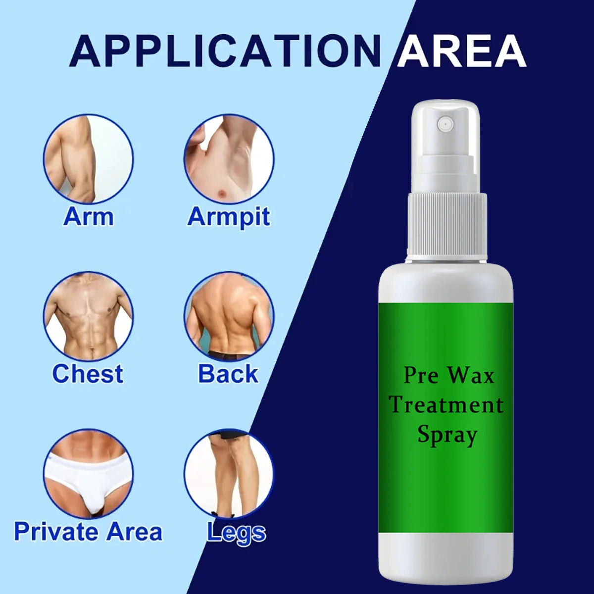 Pre-Wax Treatment Spray | Hot Wax Hair Removal Prep
