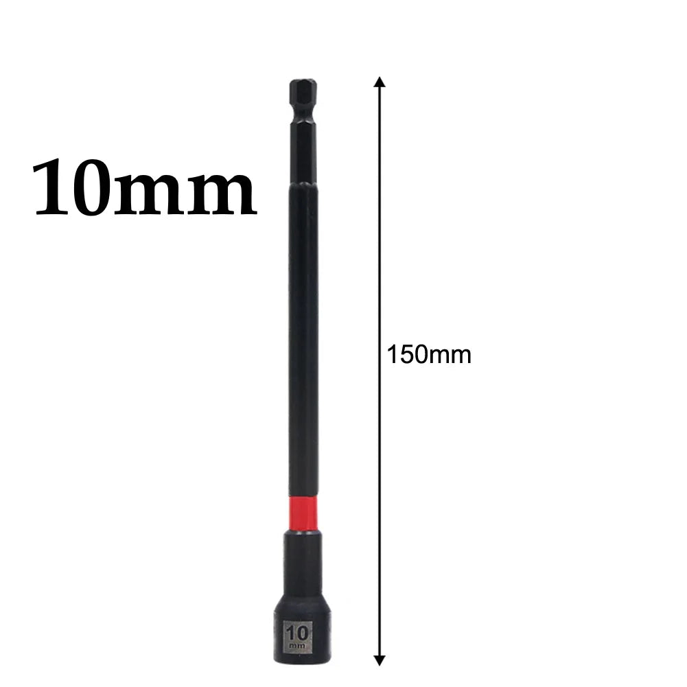 5-Pc Magnetic Long Nut Driver Set 6–14mm | Impact Drill Bits