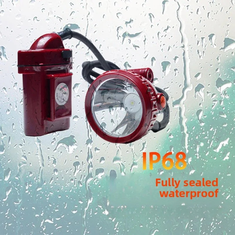 SHINEKNOT Mining Headlamp – Waterproof 7800mAh 500m Beam