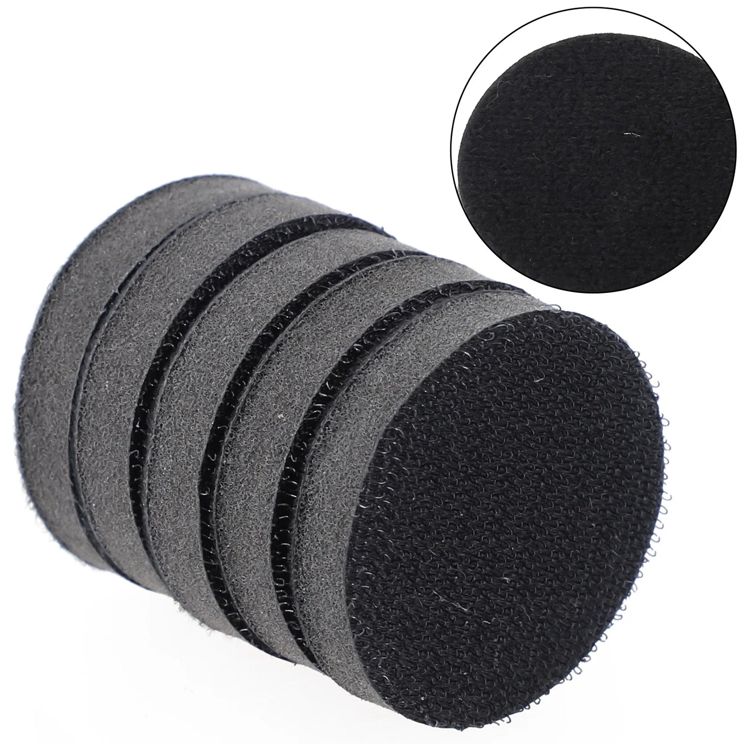 5 X Soft Sponge Interface Pad Hook Sandpaper Sanding Polishing