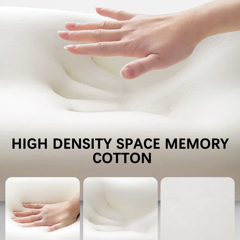 Memory Foam Lumbar Cushion Ergonomic Back Support Pillow With Breathable Cover For Office Chair Car Seat Bed Backrest Peaceful Pleasures Health and Wellness