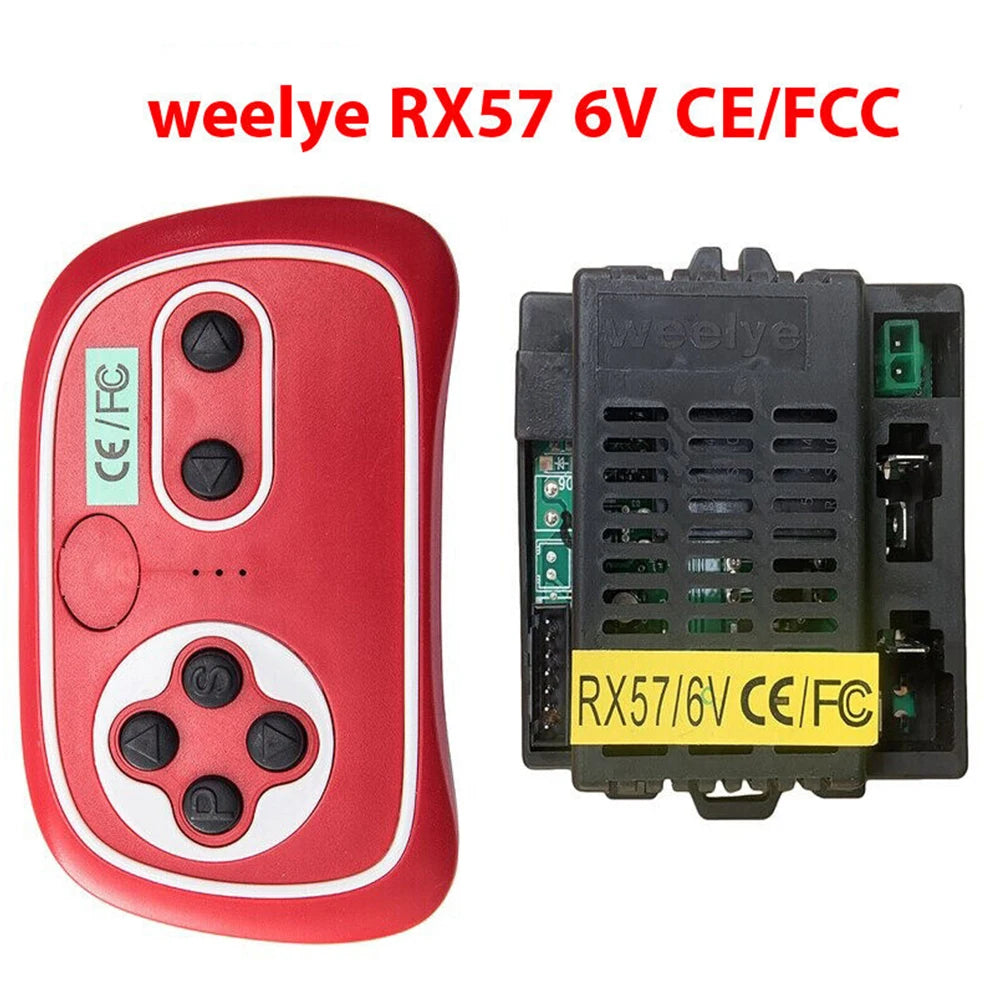 Weelye RX57 6V 12V Receiver CE FCC Kids Electric Car Transmitter Home