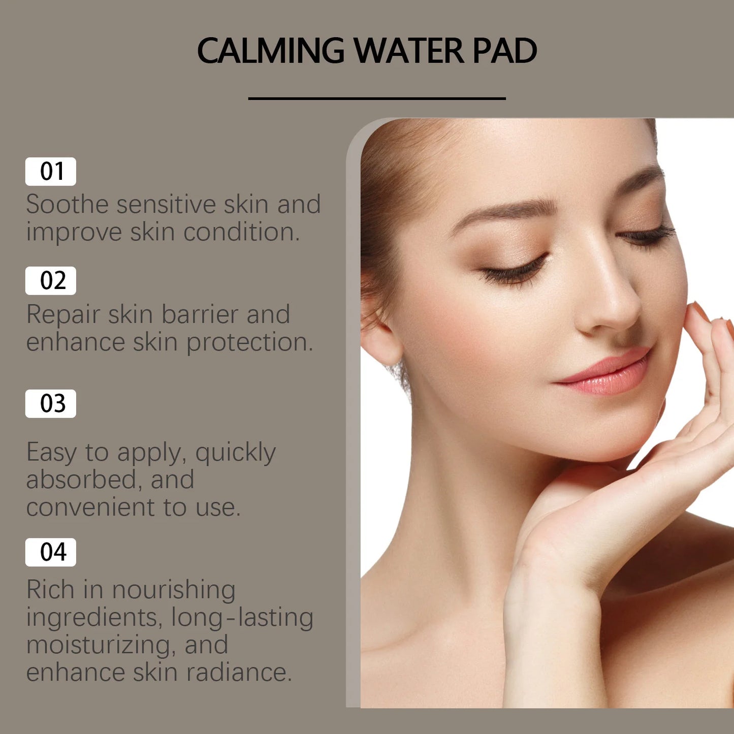 WOODSLEEP Carotenoid Calming Facial Pads – 60 Pcs | Hydrate
