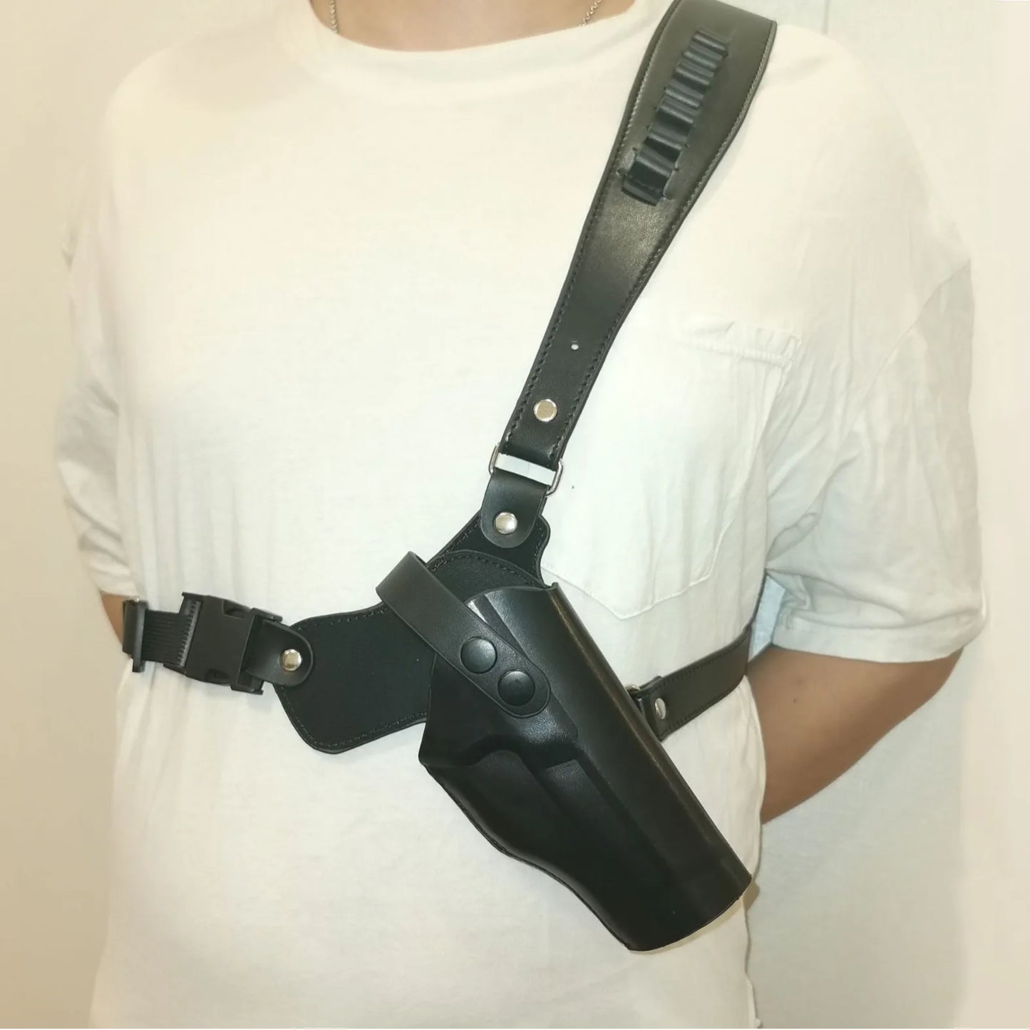 Gun Shoulder Holster PU Leather Adjustable Strap Universal Pistol Holsters Concealed Tactically Underarm Holsters Handgun Carry Peaceful Pleasures Health and Wellness