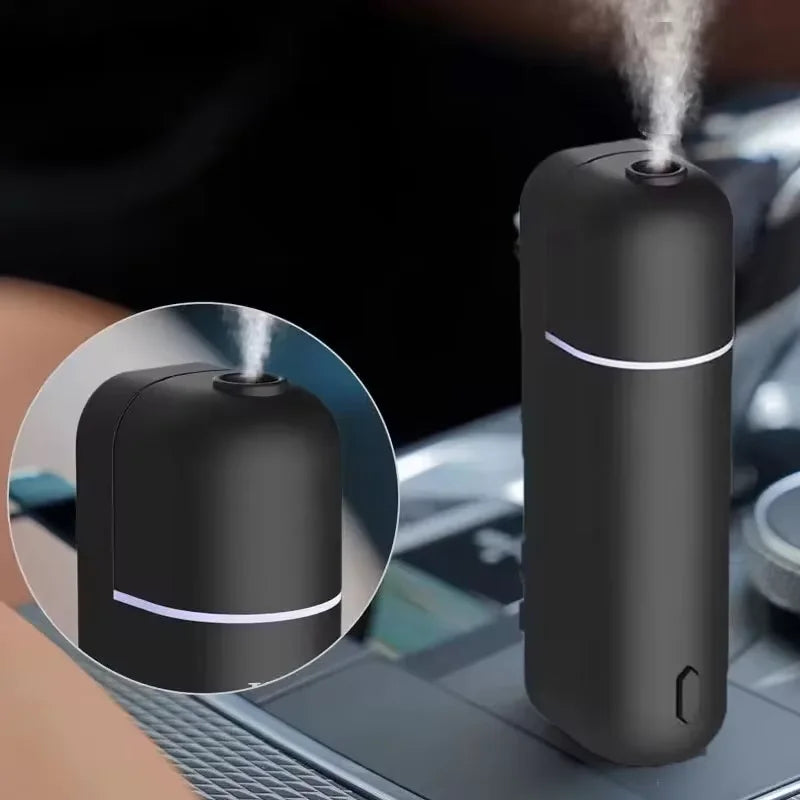 Car Aroma Diffuser Vent Clip Car Air Freshener Rechargeable Scent Machine Fragrance Oil Waterless Essential Oil Diffuser Peaceful Pleasures Health and Wellness