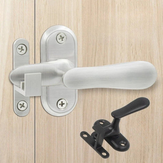 304 Stainless Steel Flip Latch Lock,Double Slot Door Bolts,Anti-Theft Locks,Gate Buckle for Windows Cabinets Barn Toilet Doors Peaceful Pleasures Health and Wellness
