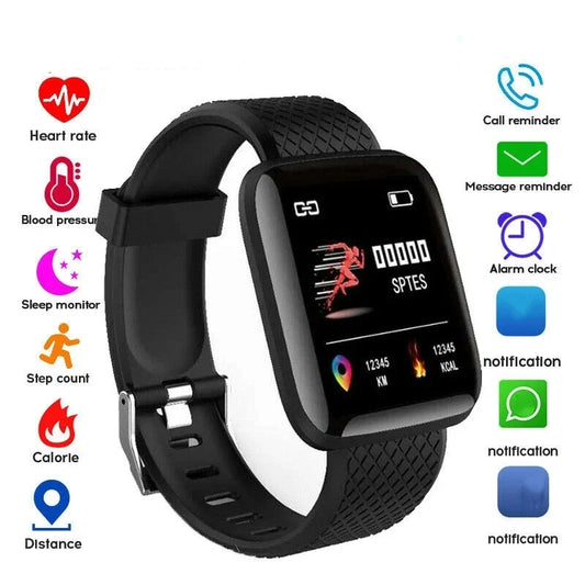 D13 Smart Fitness Band – Step, Heart Rate & Sleep Tracker Smart Fitness Band Peaceful Pleasures Health and Wellness