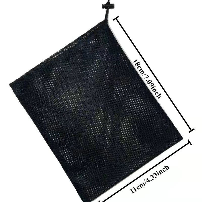 Mesh Drawstring Bag – Travel, Laundry & Outdoor Stuff Sack Mesh Drawstring Bag Peaceful Pleasures Health and Wellness S