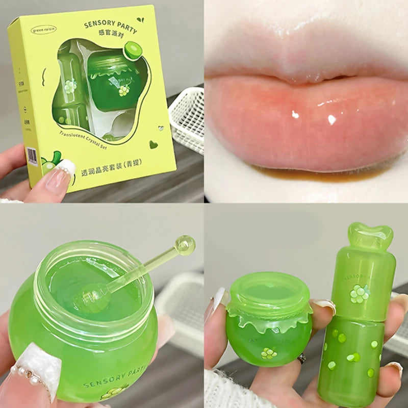 Hydrating Brightening Lip Mask | 24-Hour Moisture & Lip Oil