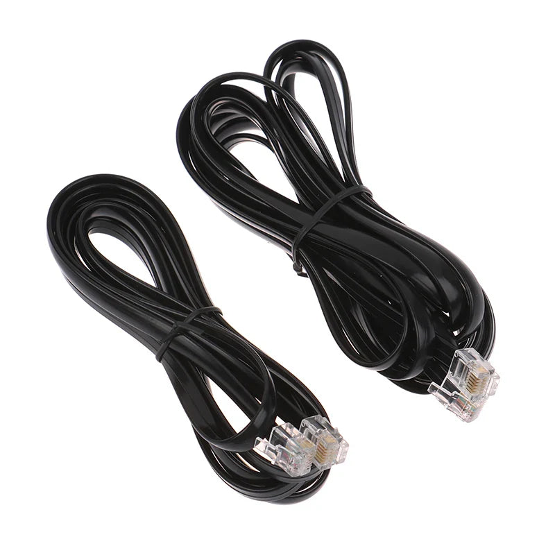 RJ12 6P6C ST-4 Autoguide Cable for iOptron IEQ30 IEQ45 | 0.5–5m