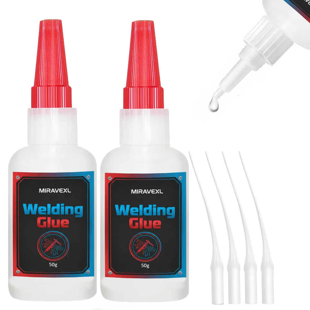 MIRAVEXL 50g Universal Super Glue – Instant High-Strength Adhesive