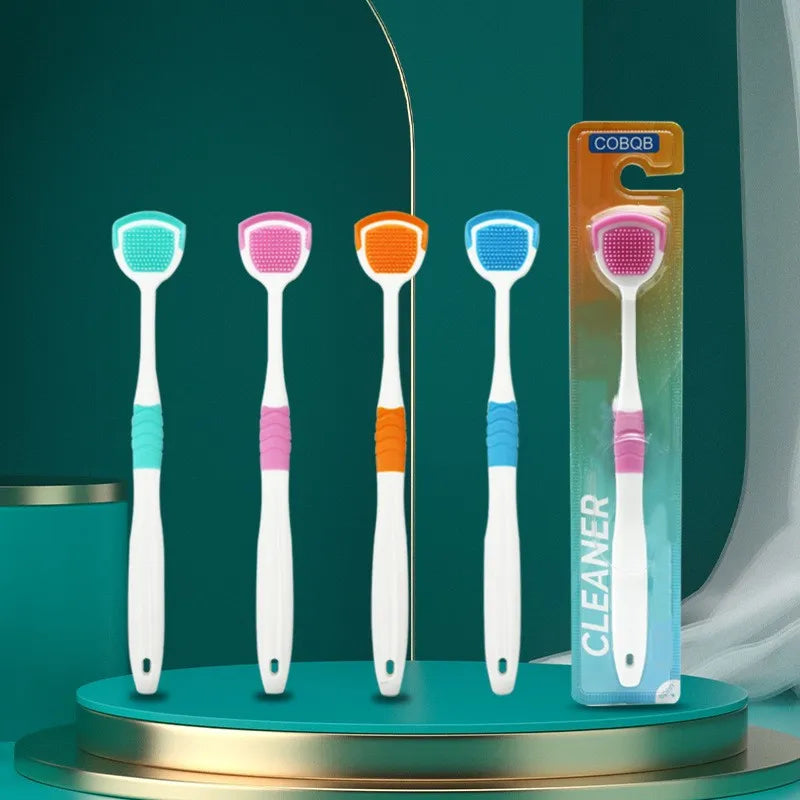 HygieneProCleanTongue Coating Scraper - Fresh Breath，Promote Oral Health，Gentle and Effective Cleaning Tools，Non-Slip Design，Ran Peaceful Pleasures Health and Wellness