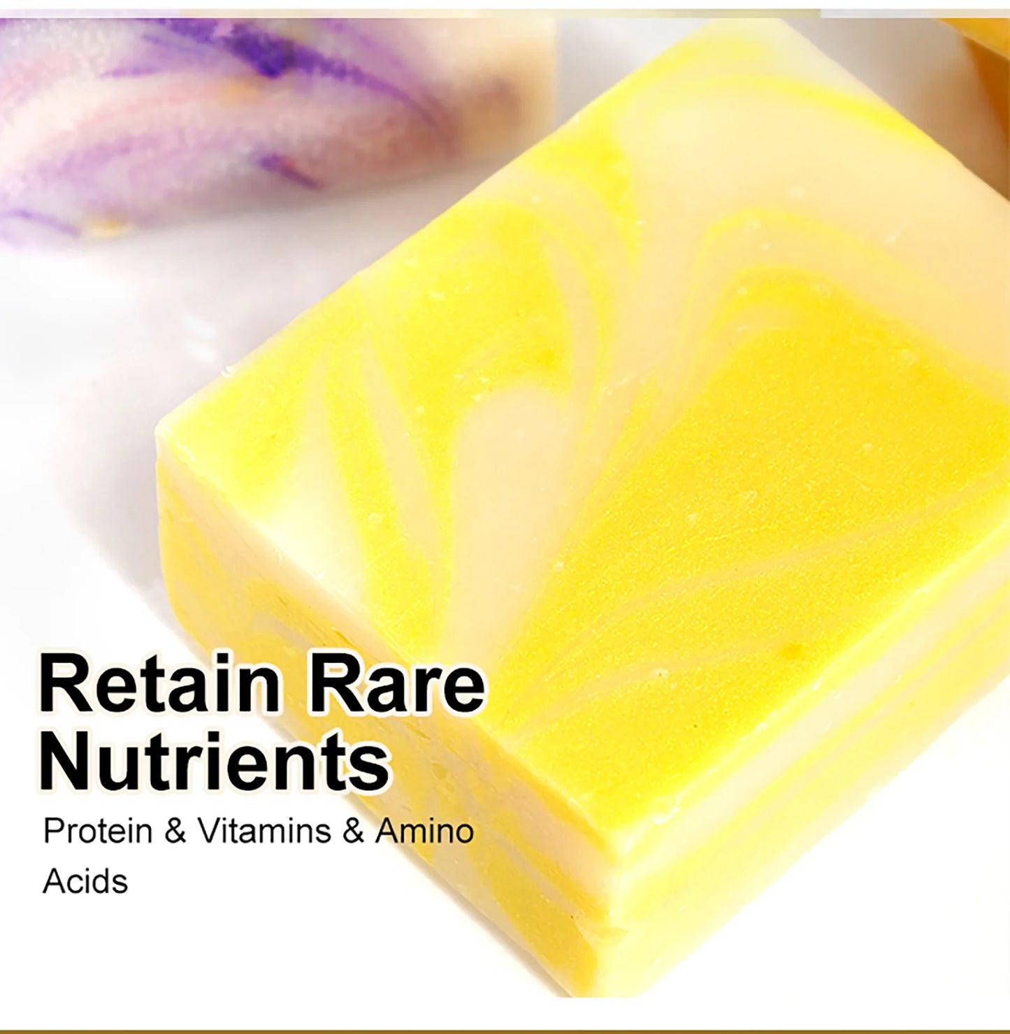 AILKE Lemon Brightening Soap Bar – Face & Body Cleanser 150g