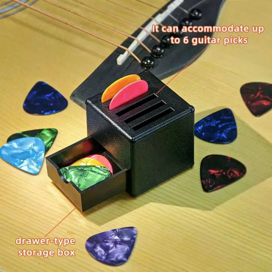 3D Printed Guitar Pick Holder – Vintage Amp Design, Holds 5 Picks Guitar Pick Holder Oasis Select