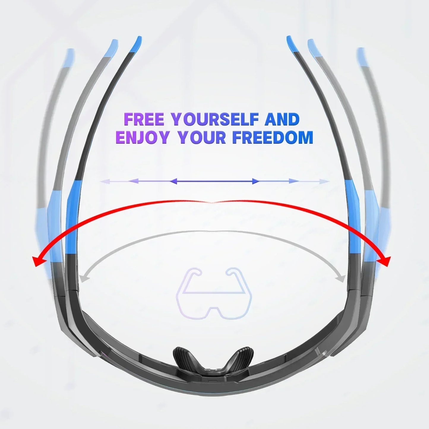 X-TIGER Polarized Cycling Glasses UV400 Sports Sunglasses