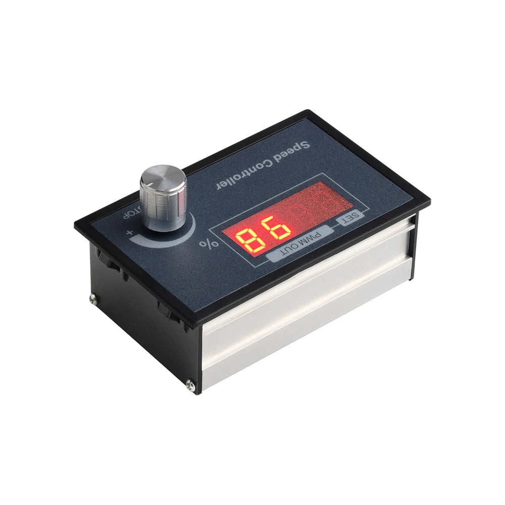 DC6-60V PWM Motor Speed Controller with Encoder Knob Control Adjustable Frequency for Motor Controllers Peaceful Pleasures Health and Wellness
