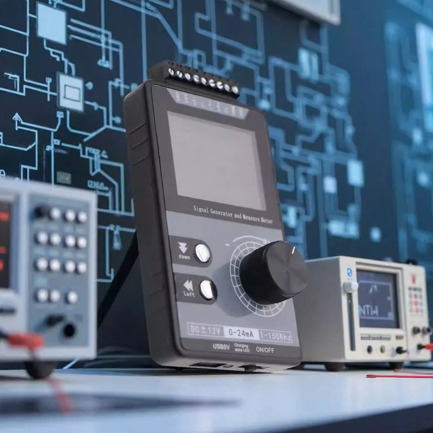 4-20mA Signal Generator | PLC Calibrator & PWM Pulse 1-150kHz