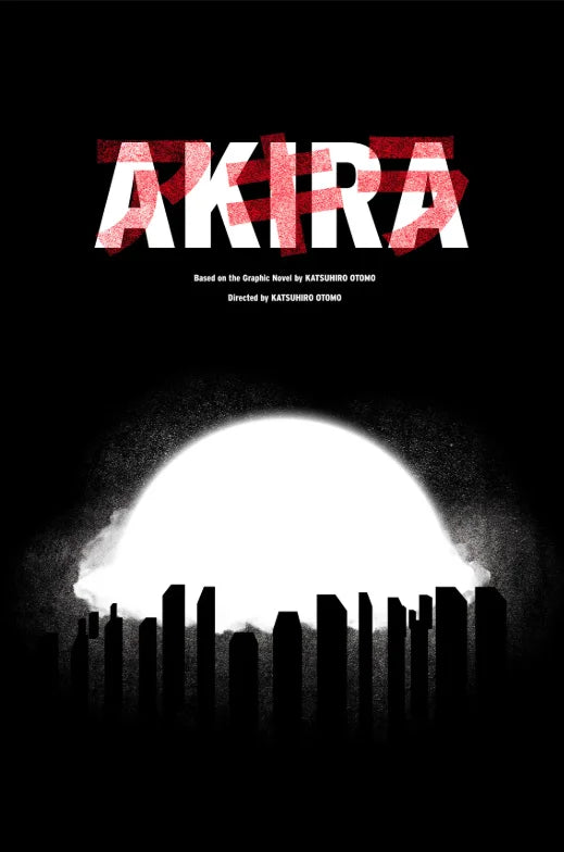 Akira Anime Retro HD Canvas Wall Art Poster | Japan Print