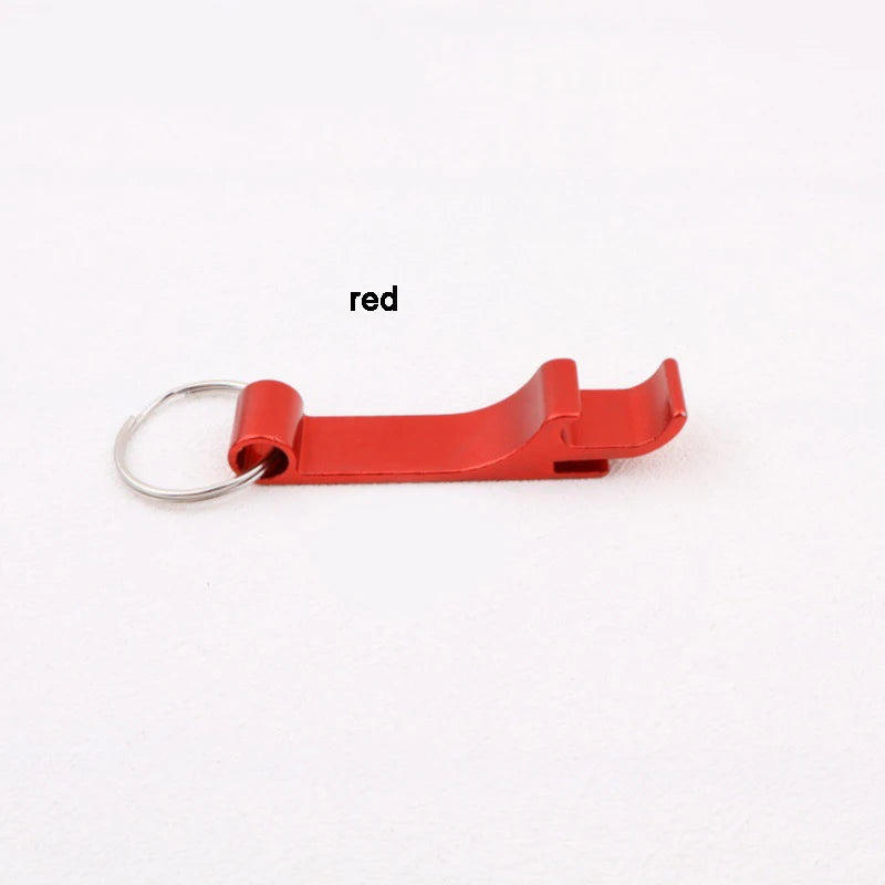 Multi-color Convenient Bottle Opener Aluminum Alloy Multi-function Bottle Opener Tool Key Ring Beer Bottle Opener Peaceful Pleasures Health and Wellness Bed
