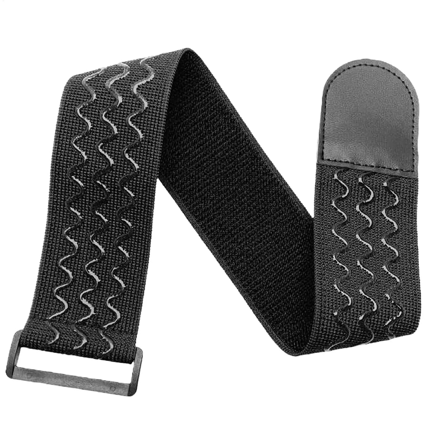 Buckle-Free Elastic Waist Belt – Adjustable Nylon Strap