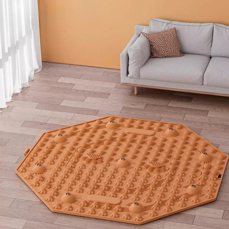 Acupressure Foot Massage Board | TCM Reflexology Mat Foot Massage Board Peaceful Pleasures Health and Wellness