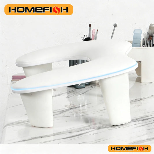 high-quality nail care pillow-style armrest support pad holder, suitable for nail art tables or nail salons. Peaceful Pleasures Health and Wellness
