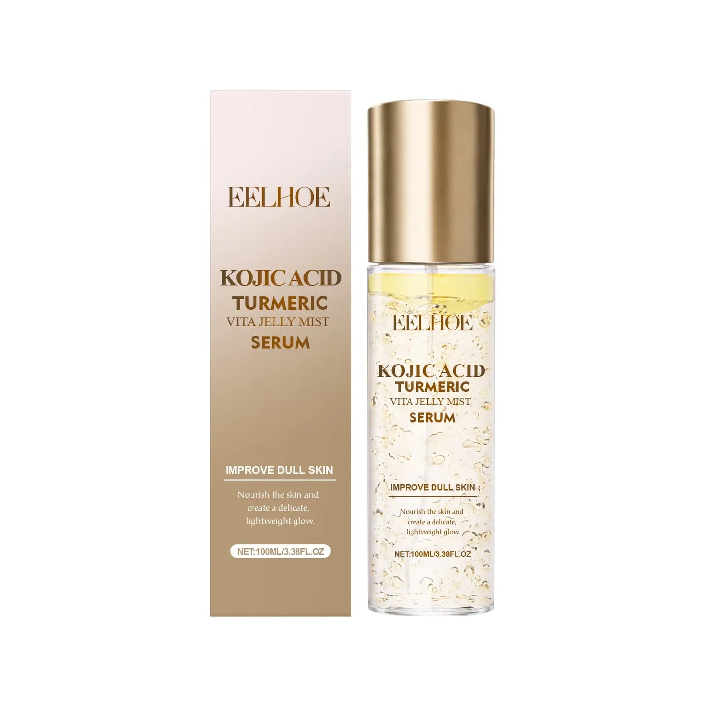 Eelhoe Kojic Acid Turmeric Face Mist Serum 100ml | Deep Hydration