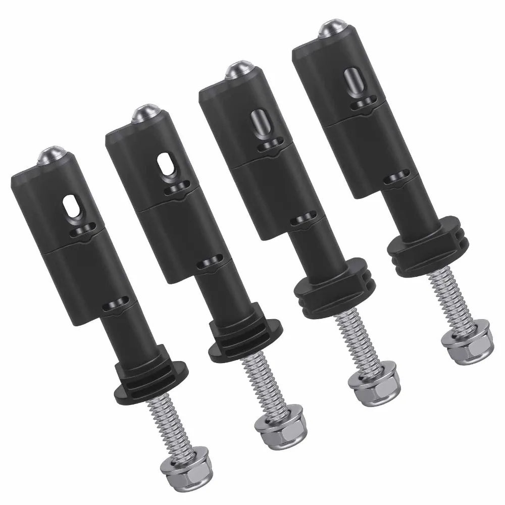 4 PCS Lockable Design Mounting Pins Compatible with MaxTrax MKII 140MM Length Traction Board Mount Pins Stainless Steel Peaceful Pleasures Health and Wellness
