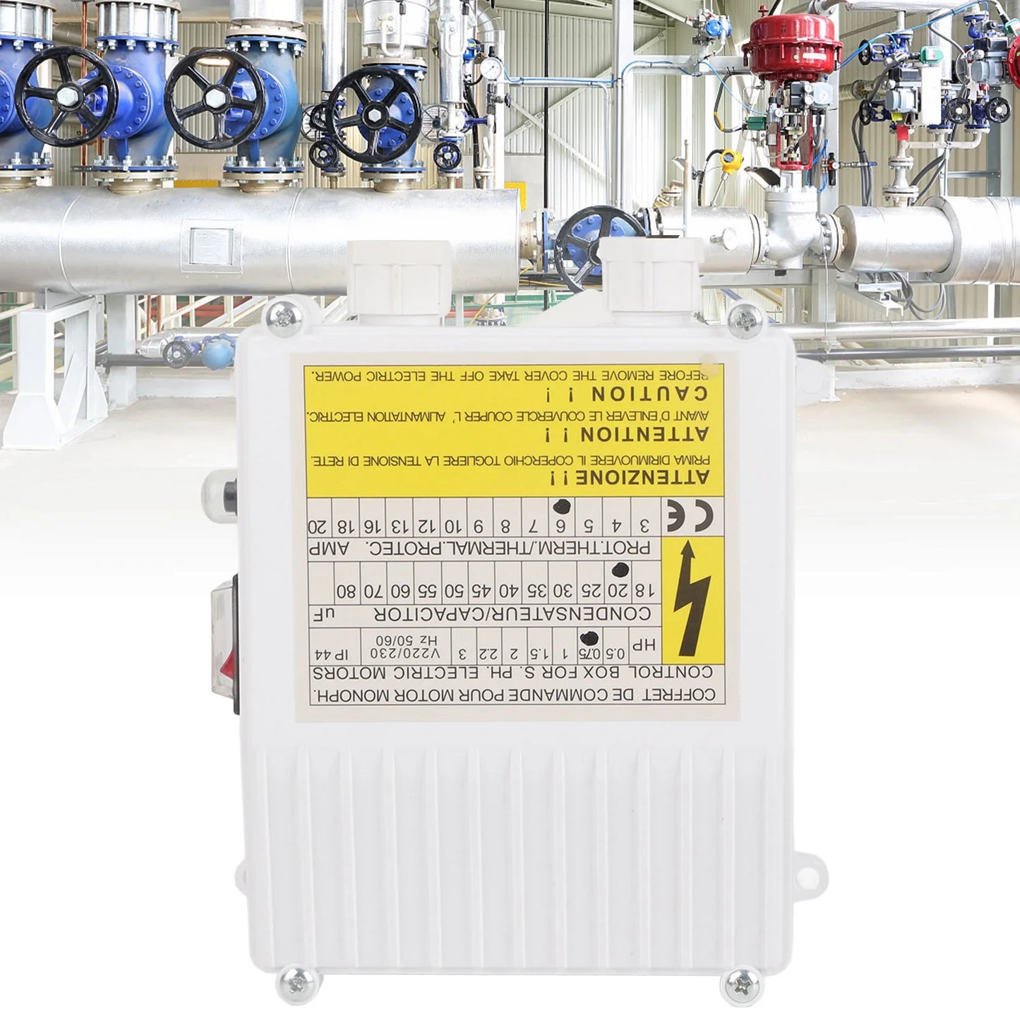 Pump Control Box Bulit Thermal Protection Circuit Breaker Controller