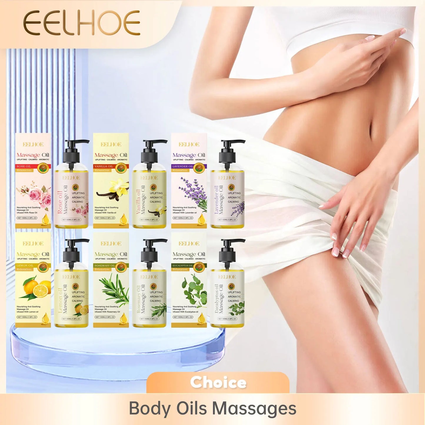 EELHOE Firming Body Oil – Massage & Deep Moisturizing 100ml