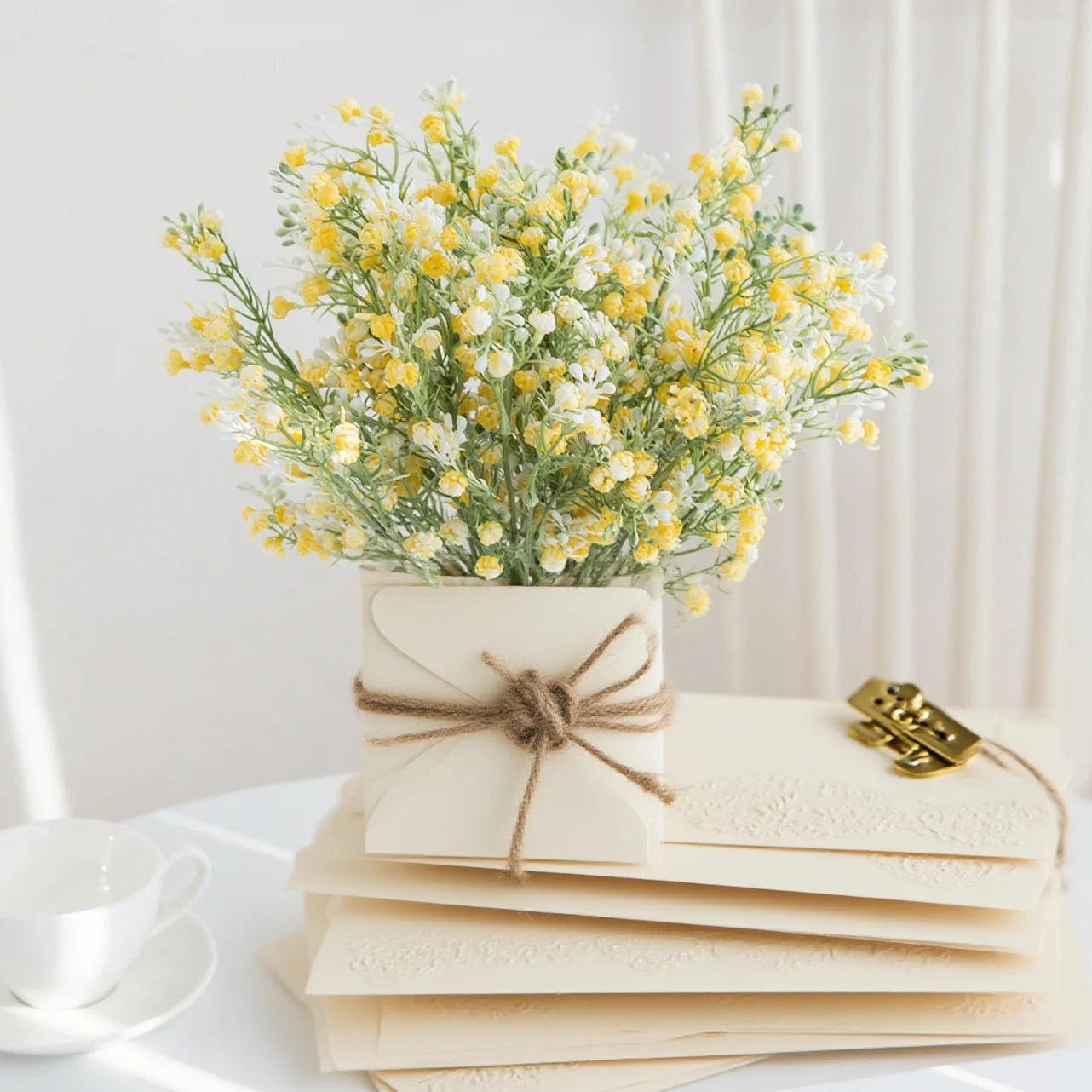 Artificial Gypsophila Baby's Breath Flowers – 10/20 Pcs