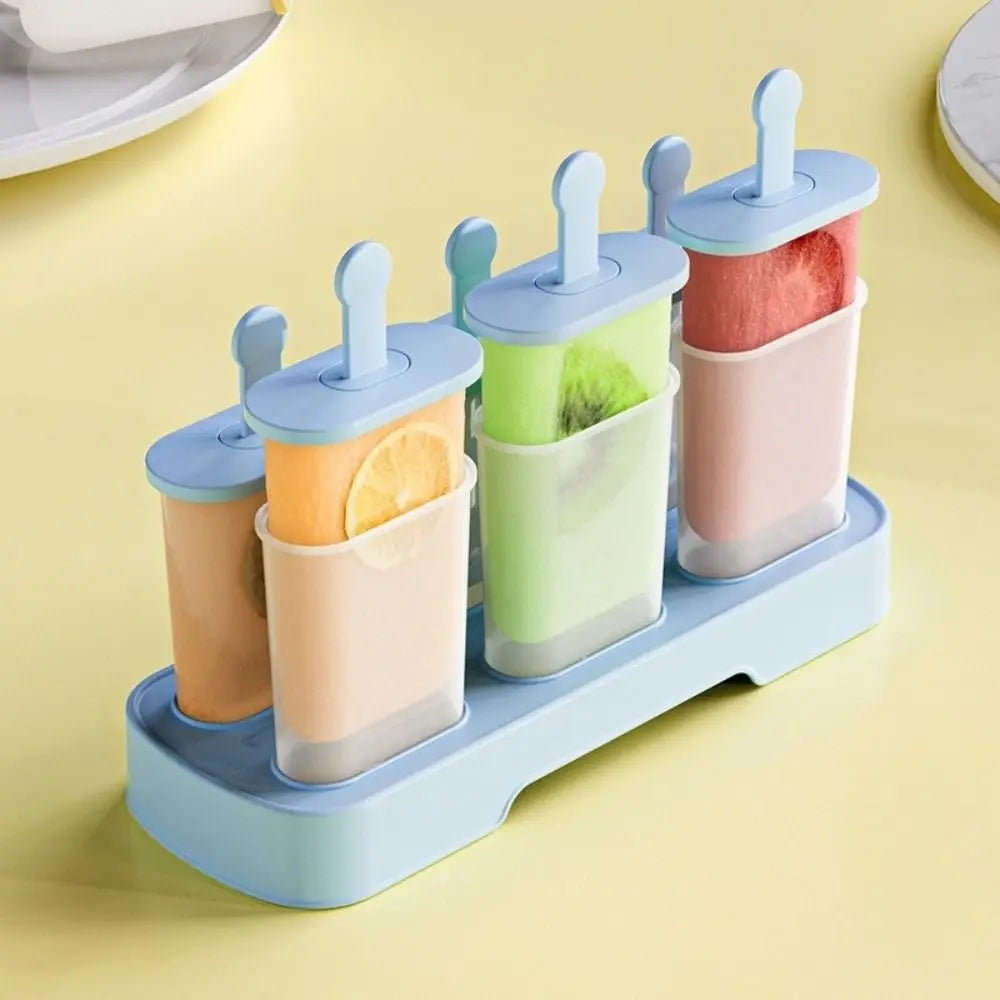 Reusable Popsicle Mold Set – DIY Homemade Ice Cream Maker