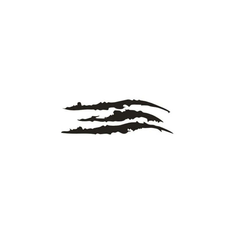 Car Sticker Reflective Monster Claw Scratch Stripe Marks Headlight Decal Auto Exterior Waterproof Vinyl Decal Car Accessories Peaceful Pleasures Health and Wellness Black-1