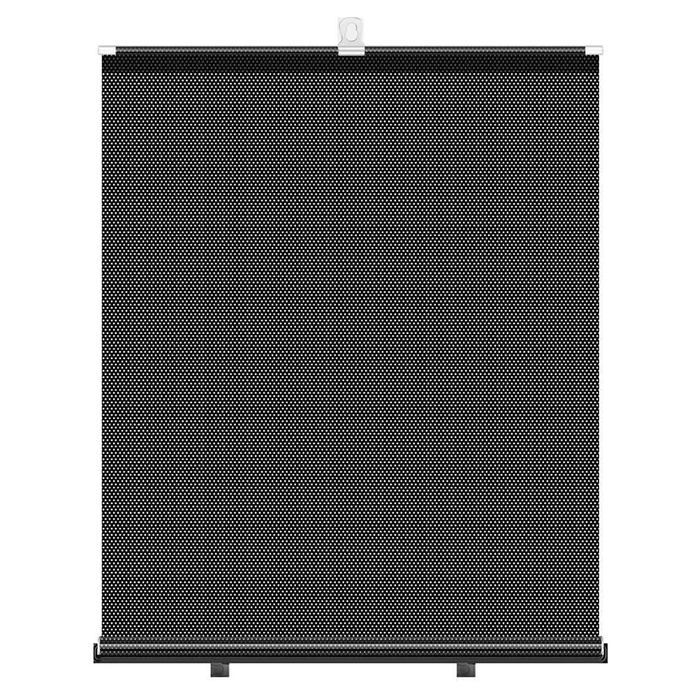 Universal Nail-free Roller Blinds Suction Cup Sunshade Blackout Curtain Car Bedroom Kitchen Office Window Sun-shading Curtains Peaceful Pleasures Health and Wellness 45x125cm