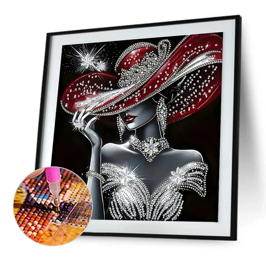 5D DIY Partial Special Shaped Drill Diamond Painting Kit Girl Decoration 30x30cm Peaceful Pleasures Health and Wellness Default Title